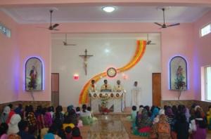 Blessing of the new Chapel+ Hostel - INC
