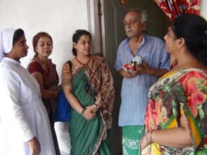 Visit -Old age Home