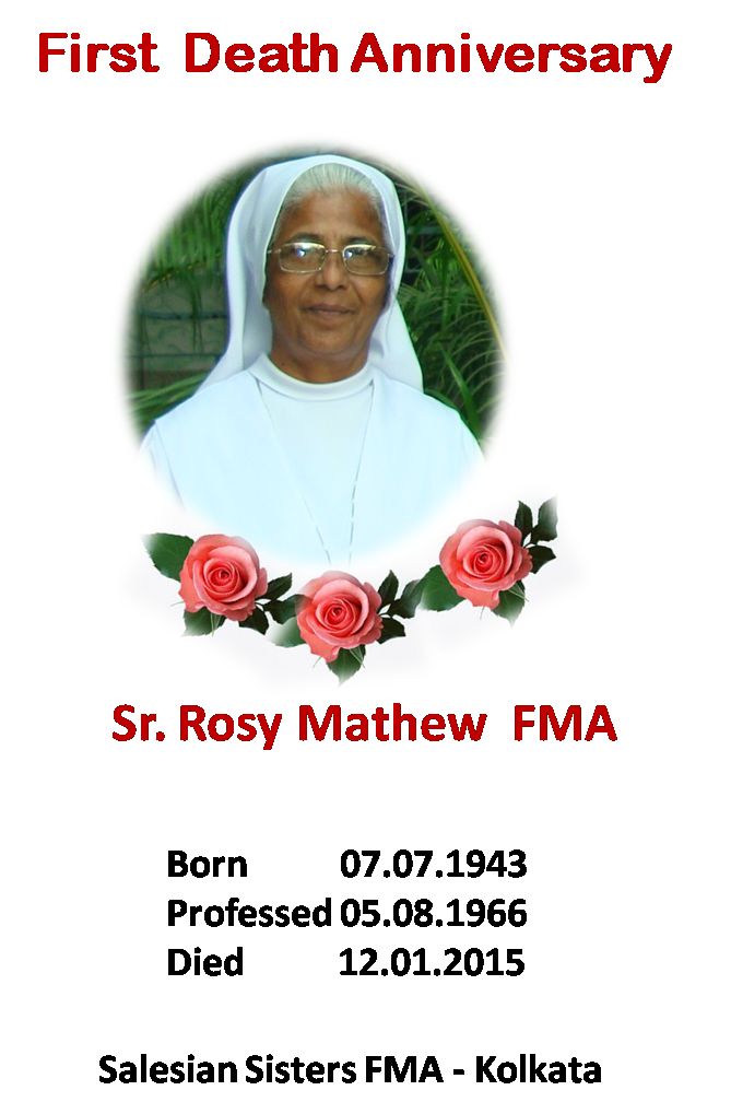 Sr. Rosy Mathew