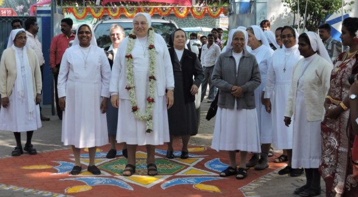 1.welcoem at Auxilium , Bandel.JPG