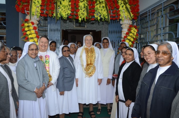 welcome by the sisters