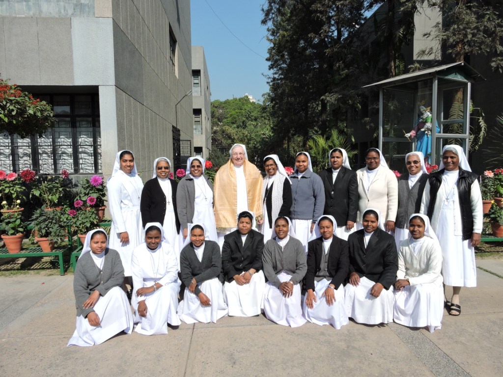 1.Mother General Meets Sisters of New Delhi +Nepal.JPG