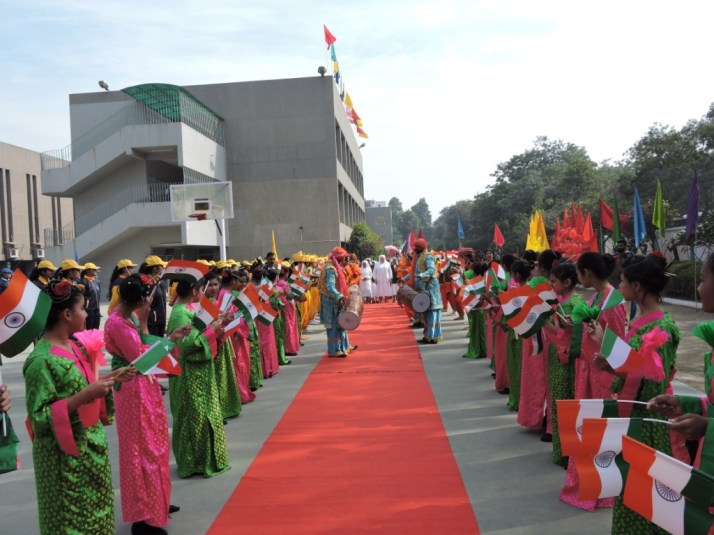 2. Auxilium Vasant Vihar welcomes.JPG