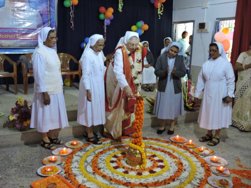 6. Felicitation at Auxilium Kalyani