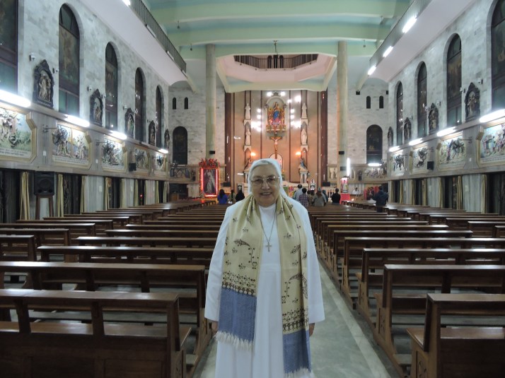 7.Visit Auxilium Parish  Church - Place of Bon Bosco's missionary dream.JPG