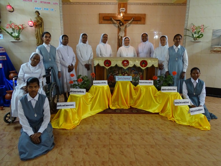 Prayer moments on the Spirit of Mornese.JPG